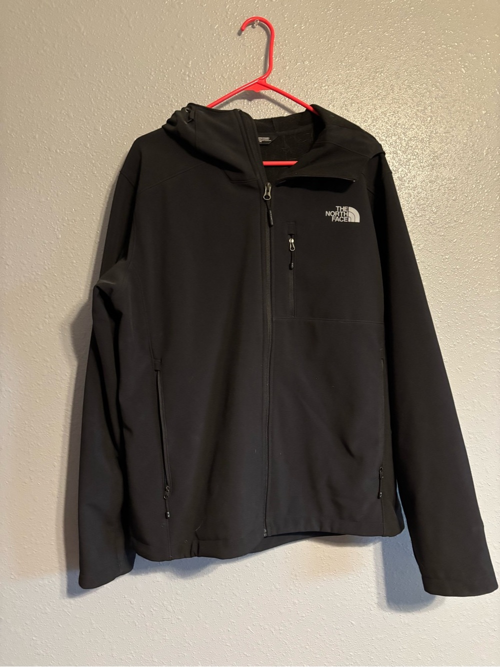 The North Face Black Hooded Softshell Jacket - Men's